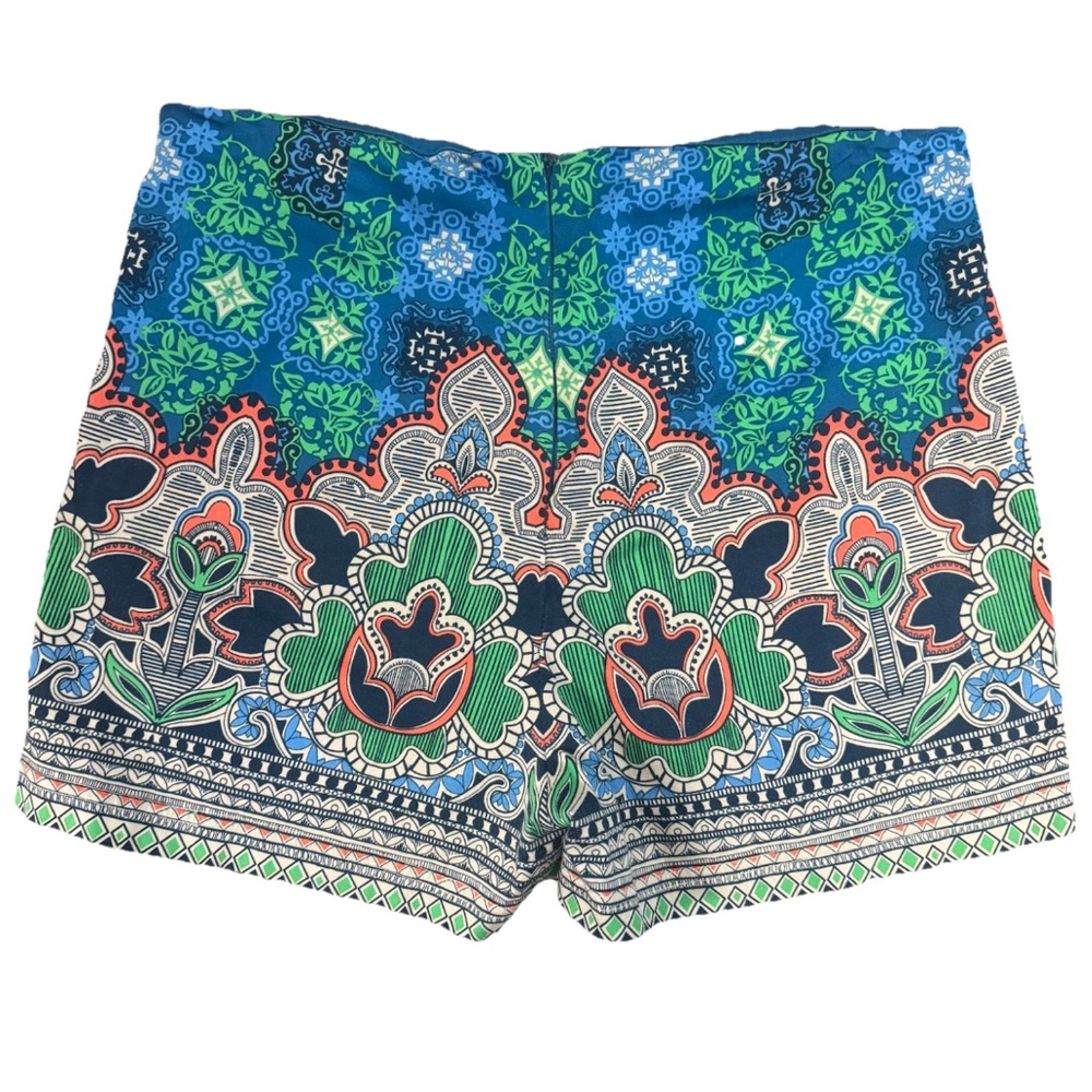 Flying Tomato Multi-Color Boho High Waist Shorts Size Large